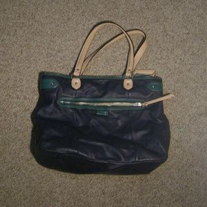 Coach leather handbag